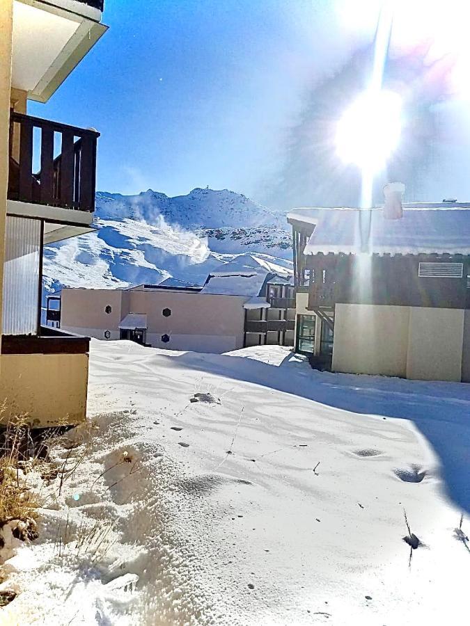 Appartement Chaleureux Au Pied Des Pistes, 4 Personnes, Wifi Val Thorens Exterior photo